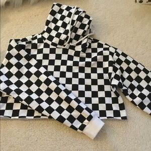 CHECKERED HOODIE